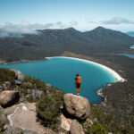 tasmanie - wineglass bay mount amos freycinet national park